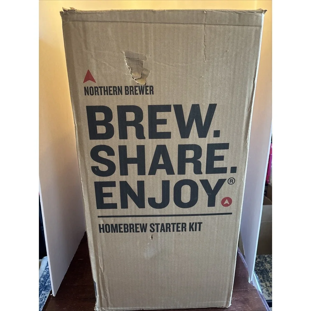 Northern Brewer Starter Kit Amber Ale Block Party Ready In Four Weeks- See Photo